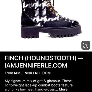 Jennifer Le Limited edition Houndstooth. Never worn